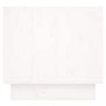 2 db fehér tömör fenyőfa éjjeliszekrény 35 x 34 x 32 cm