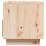 tömör fenyőfa TV-szekrény 60 x 35 x 37 cm