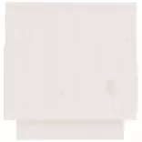 fehér tömör fenyőfa TV-szekrény 60x35x37 cm