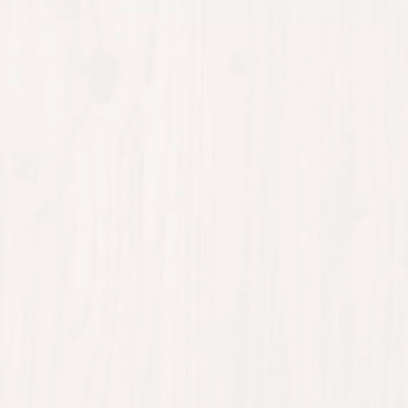 fehér tömör fenyőfa TV-szekrény 60x35x37 cm