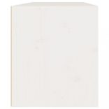 2 darab fehér tömör fenyőfa faliszekrény 45 x 30 x 35 cm