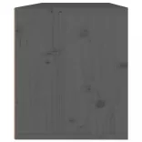 2 darab szürke tömör fenyőfa faliszekrény 45 x 30 x 35 cm