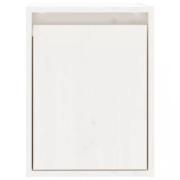 fehér tömör fenyőfa faliszekrény 30 x 30 x 40 cm