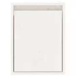 2 darab fehér tömör fenyőfa faliszekrény 100 x 30 x 35 cm