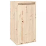 2 db tömör fenyőfa faliszekrény 30 x 30 x 60 cm