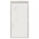 fehér tömör fenyőfa faliszekrény 30 x 30 x 60 cm