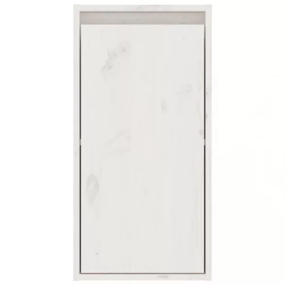 fehér tömör fenyőfa faliszekrény 30 x 30 x 60 cm