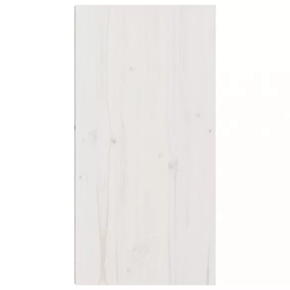 fehér tömör fenyőfa faliszekrény 30 x 30 x 60 cm