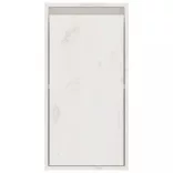 2 db fehér tömör fenyőfa faliszekrény 30 x 30 x 60 cm