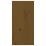 mézbarna tömör fenyőfa faliszekrény 30 x 30 x 60 cm