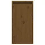 2 db mézbarna tömör fenyőfa faliszekrény 30 x 30 x 60 cm