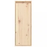 tömör fenyőfa faliszekrény 30 x 30 x 80 cm