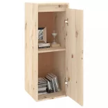 2 darab tömör fenyőfa faliszekrény 30 x 30 x 80 cm