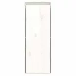 fehér tömör fenyőfa faliszekrény 30 x 30 x 80 cm