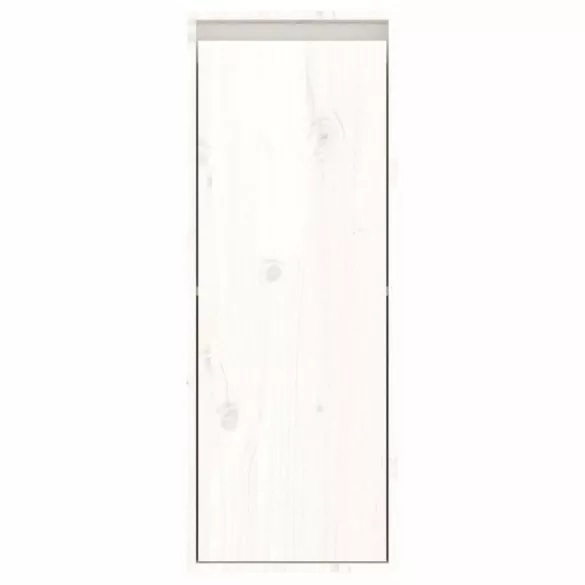 fehér tömör fenyőfa faliszekrény 30 x 30 x 80 cm