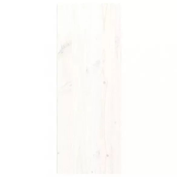 fehér tömör fenyőfa faliszekrény 30 x 30 x 80 cm