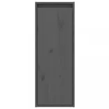 szürke tömör fenyőfa faliszekrény 30 x 30 x 80 cm