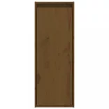 2 darab mézbarna tömör fenyőfa faliszekrény 30 x 30 x 80 cm