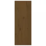 2 darab mézbarna tömör fenyőfa faliszekrény 30 x 30 x 80 cm
