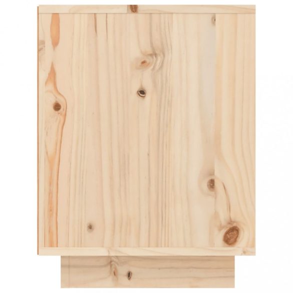 tömör fenyőfa cipősszekrény 60 x 34 x 45 cm