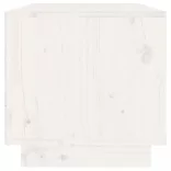 fehér tömör fenyőfa TV-szekrény 60x35x35 cm