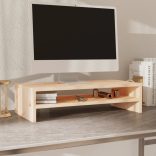 tömör fenyőfa monitorállvány 50 x 24 x 13 cm