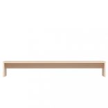 tömör fenyőfa monitorállvány 100 x 27 x 15 cm