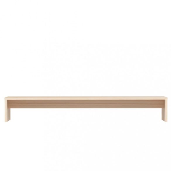 tömör fenyőfa monitorállvány 100 x 27 x 15 cm