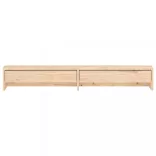 tömör fenyőfa monitorállvány 100x27x15 cm