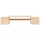 tömör fenyőfa monitorállvány 70x27,5x15 cm