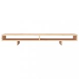 tömör fenyőfa monitorállvány 100x27x14 cm