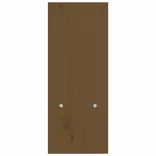 mézbarna tömör fenyőfa monitorállvány (39-72) x 17 x 43 cm