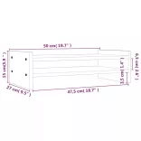 tömör fenyőfa monitorállvány 50x27x15 cm
