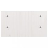 fehér tömör fenyőfa monitorállvány 50x27x15 cm