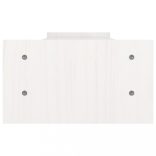 fehér tömör fenyőfa monitorállvány 100x27x15 cm