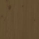 mézbarna tömör fenyőfa monitorállvány 100x27x15 cm