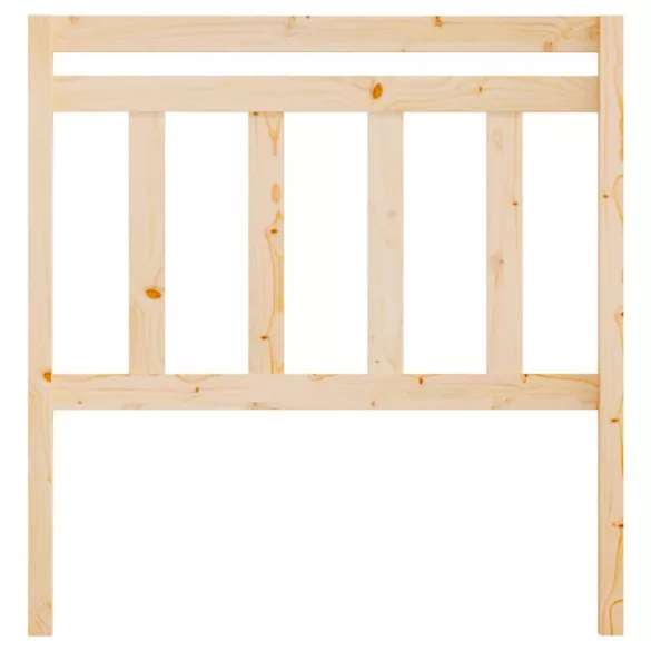 tömör fenyőfa ágyfejtámla 81 x 4 x 100 cm