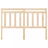 tömör fenyőfa ágyfejtámla 140x4x100 cm