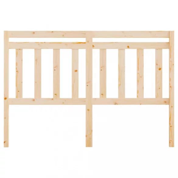 tömör fenyőfa ágyfejtámla 156 x 4 x 100 cm