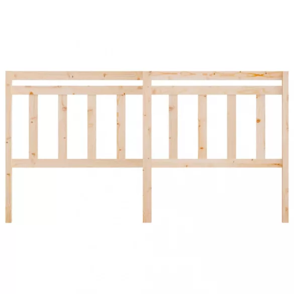 tömör fenyőfa ágyfejtámla 186 x 4 x 100 cm