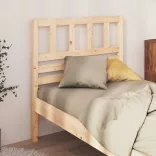 tömör fenyőfa ágyfejtámla 81 x 4 x 100 cm