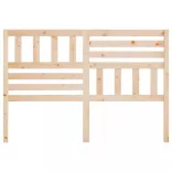 tömör fenyőfa ágy fejtámla 126 x 4 x 100 cm