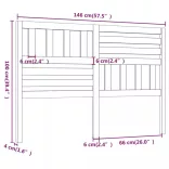 tömör fenyőfa ágyfejtámla 146 x 4 x 100 cm