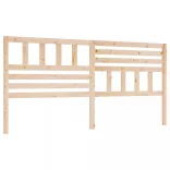 tömör fenyőfa ágyfejtámla 206 x 4 x 100 cm