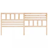 tömör fenyőfa ágyfejtámla 206 x 4 x 100 cm