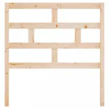 tömör fenyőfa ágyfejtámla 81 x 4 x 100 cm