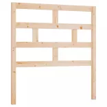tömör fenyőfa ágyfejtámla 96 x 4 x 100 cm