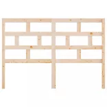 tömör fenyőfa ágyfejtámla 141 x 4 x 100 cm