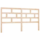 tömör fenyőfa ágy fejtámla 206 x 4 x 100 cm