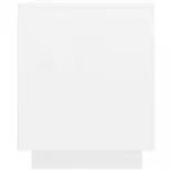 fehér tömör fenyőfa TV-szekrény 74x35x44 cm